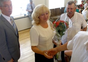 Irena Narkiewicz na stanowisko wicedyrektora administracji samorządu rejonu trockiego została zatwierdzona jednogłośnie  Fot. Alina Sobolewska
