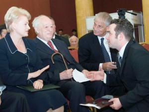 Dalia Grybauskaitė obiecuje,  że dyskusje o nieprawowicie przywłaszczonym mieniu w Wilnie zostaną podjęte już we wrześniu Fot. Marian Paluszkiewicz