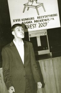 II miejsce przypadło w udziale Tomaszowi Rudziańcowi, który będzie reprezentował Litwę podczas finału konkursu w Białymstoku Fot. Bronisława Kondratowicz