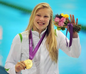 Trening sprawił, że dziewczyna mogła sięgnąć po złoty olimpijski medal Fot. ELTA
