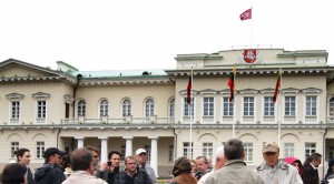 Obecny Pałac Prezydencki w Wilnie był kiedyś Pałacem Biskupim  Fot. Marian Paluszkiewicz