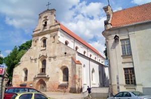 Kościół franciszkański  w Wilnie Fot. Marian Paluszkiewicz