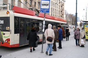 Spółki transportu publicznego w Wilnie z powodu zadłużenia znajdowały się o krok od bankructwa Fot. Marian Paluszkiewicz