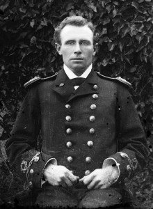 Aleksander Waścicki w dniu uzyskania pierwszego stopnia oficerskiego, lato 1886