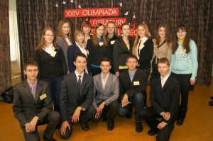 Uczestnicy olimpiady miasta Wilna Fot. Marian Paluszkiewicz