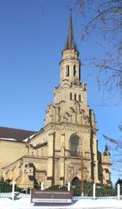 Ogólny widok kościoła pw. św. Kazimierza w Nowej Wilejce Fot. Marian Paluszkiewicz