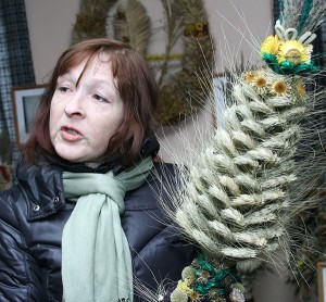 Etnograf Janina Norkūnienė o palmach może opowiedzieć bardzo dużo. Jest też autorką edycji o plamach, która się ukazała w roku 2010 Fot. Marian Paluszkiewicz