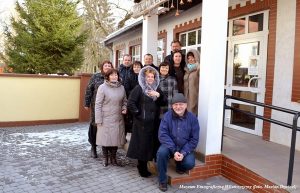 Delegacja z Niemenczyna zwiedziła Muzeum Kultury Ludowej w Węgorzewie, z którym goście współpracują od lat