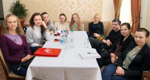 W konferencji uczestniczyli studenci Filii Uniwersytetu Białostockiego w Wilnie Fot. Marian Paluszkiewicz