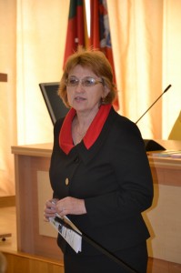 Zofia Ryżowa, zastępca kierownika Wydziału Oświaty Administracji Samorządu Rejonu Wileńskiego