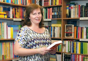 „Elephas” jako księgarnia zaczął funkcjonować w maju 1998 r. — powiedziała Dorota Łatkowska Fot. Marian Paluszkiewicz