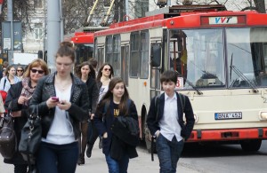Jak twierdzą w samorządzie wileńskim, zlikwidowane zostaną tylko te linie transportu publicznego, które obecnie są bardzo słabo wykorzystywaneFot. Marian Paluszkiewicz