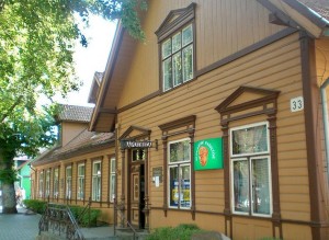 Widok starej apteki przy ulicy Vytautasa 33 Fot. archiwum