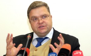 Zdaniem Vasiliauskasa, dołączenie się do strefy euro dałoby dodatkowy impuls dla gospodarki      Fot. Marian Paluszkiewicz