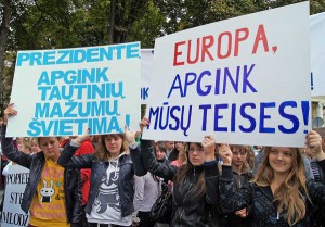 Polacy stanowczo żądają odwołania Ustawy o Oświacie<br/>Fot. Marian Paluszkiewicz