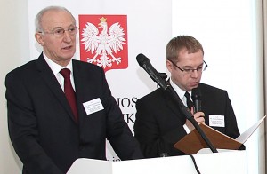 Henryk Szymański, Radca-Minister, kierownik WPHI w Wilnie   Fot. Marian Paluszkiewicz