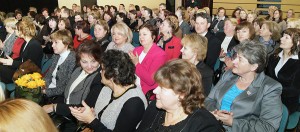 Uroczystość zgromadziła nauczycieli i dyrektorów szkół z całej Wileńszczyzny Fot. Marian Paluszkiewicz