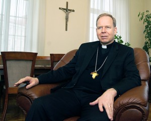  „Najważniejsze jest usłyszeć prawdziwe powołanie” – zaznacza arcybiskup Gintaras Grušas Fot. Marian Paluszkiewicz