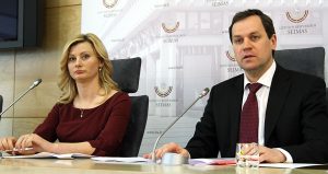 Waldemar Tomaszewski i Rita Tamašunienė Fot. Marian Paluszkiewicz