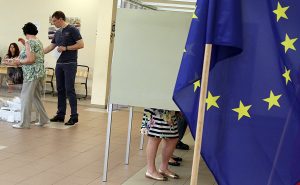 Lepiej później niż wcale — już po wyborach do Parlamentu Europejskiego w Sejmie znalazła się propozycja przyznania obcokrajowcom unijnego prawa do udziału w wyborach jako działaczy litewskich partii Fot. Marian Paluszkiewicz 