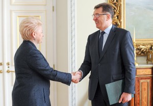 Nowy stary rząd premiera Algirdasa Butkevičiusa prezydent Dalia Grybauskaitė zaakceptowała w niespełna dobę     Fot. ELTA