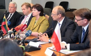 Przedstawiciele Litwy, Łotwy, Estonii oraz Polski zdecydowali o powołaniu grupy roboczej do walki z wirusem ASF Fot. Marian Paluszkiewicz