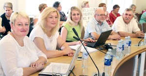 Na Radzie za zwolnieniem przed terminem mera rejonu trockiego głosowało 16 z 24 obecnych na posiedzeniu radnych Fot. Marian Paluszkiewicz