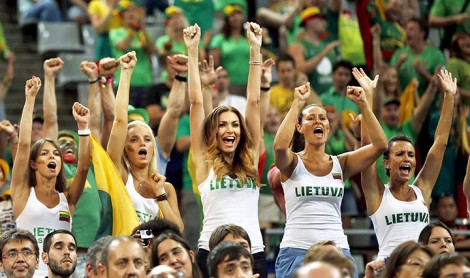  Na Litwie koszykówka to coś więcej niż sport Fot.ELTA