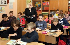 Nauczyciele lituaniści zgodnie stwierdzają, że nauczanie przedmiotu już w klasach początkowych przypomina bieg z przeszkodami Fot. Marian Paluszkiewicz
