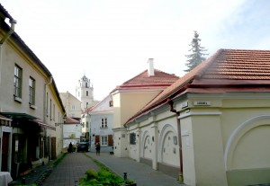 Z ulicy Wolana roztacza się malowniczy widok na zaułek Literacki Fot. Justyna Giedrojć