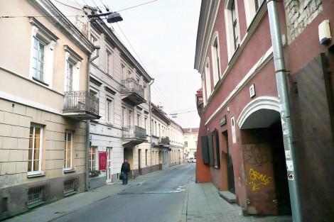 Widok na ulicę Sawicz od strony Ratusza Fot. Justyna Giedrojć