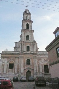 Kościół pw. Matki Boskiej Pocieszenia (Augustianów) jeszcze czeka na renowację Fot. Justyna Giedrojć