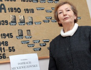  Polonistka Szkoły Rolniczej w Bukiszkach Bronisława Borowik Fot. Marian Paluszkiewicz
