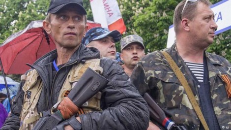 Na Ukrainie ugrupowania separatystyczne na wschodzie Ukrainy popierane są przez Rosję    Fot. archiwum