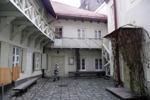 W podwórku domu nr 11 czynne jest wileńskie muzeum Adama Mickiewicza Fot. Justyna Giedrojć