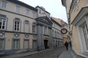   Były pałac Goreckich przy ul. Dominikańskiej w Wilnie Fot. Justyna Giedrojć