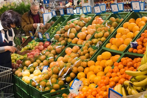 Sprzedawane na Litwie owoce i warzywa nie są genetycznie zmodyfikowane Fot. Marian Paluszkiewicz