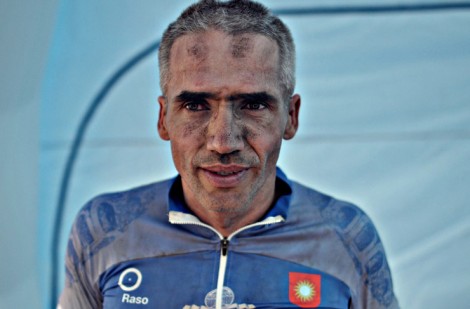 Walerian Romanowski pobił rekord Guinnessa w nieprzerwanej jeździe rowerem górskim przez 48 godzin Fot. archiwum