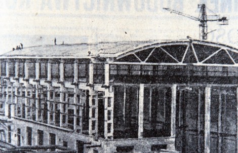 8 grudnia. Rok 1963. Panorama Jonawskiego Zakładu Nawozów Azotowych