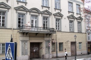 Pałacem przy ul. Didžioji 7 Pacowie władali do 1822 roku Fot. Marian Paluszkiewicz 