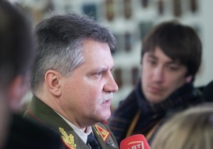 Naczelny dowódca Wojska Litewskiego generał major Jonas Vytautas Žukas Fot. ELTA 
