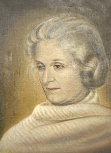 Portret Zofii Gulewicz autorstwa Anny Krepsztul 