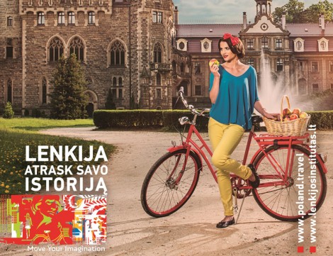 Podczas tegorocznej akcji promocyjnej na przystankach komunikacji miejskiej w Wilnie zostanie wywieszonych 68 plakatów reklamowych Fot. Instytut Polski w Wilnie