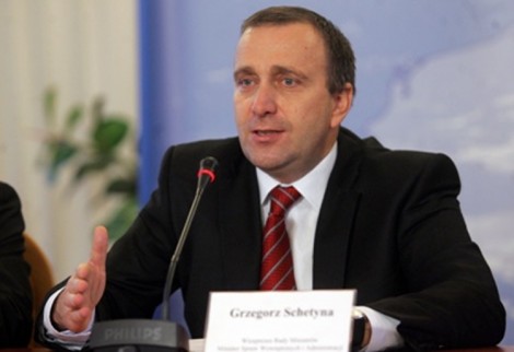 Minister spraw zagranicznych Polski Grzegorz Schetyna
