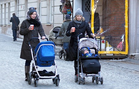 W 2014 r. na Litwie urodziło się 31 300 osób  Fot. Marian Paluszkiewicz