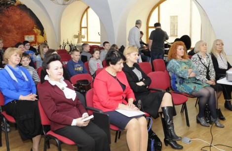 Nauczyciele, dziennikarze, ludzie kultury za aktywny udział w projekcie „Dzień dobry, Polsko” byli odznaczeni dyplomami  Fot. Rimas Vilavičius