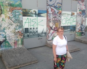 Pozostałości Muru Berlińskiego Fot. Janina Biesiekierska  