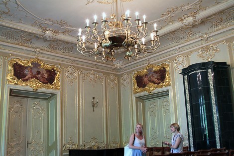 Najpiękniejsza „złota” sala ma również wspaniałą akustykę Fot. Marian Paluszkiewicz