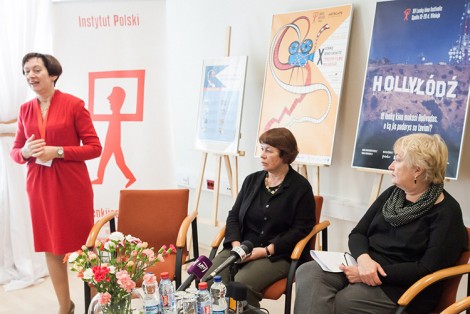 O repertuarze Festiwalu opowiadały Małgorzata Kasner, Živilė Pipinytė oraz Izolda Keidošiūtė Fot. ELTA