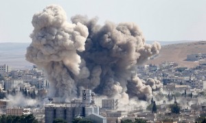 Według syryjskiej opozycji, Rosjanie bombardują ich pozycje, a nie Państwa Islamskiego. „Pogłoski” – mówią Rosjanie Fot. archiwum